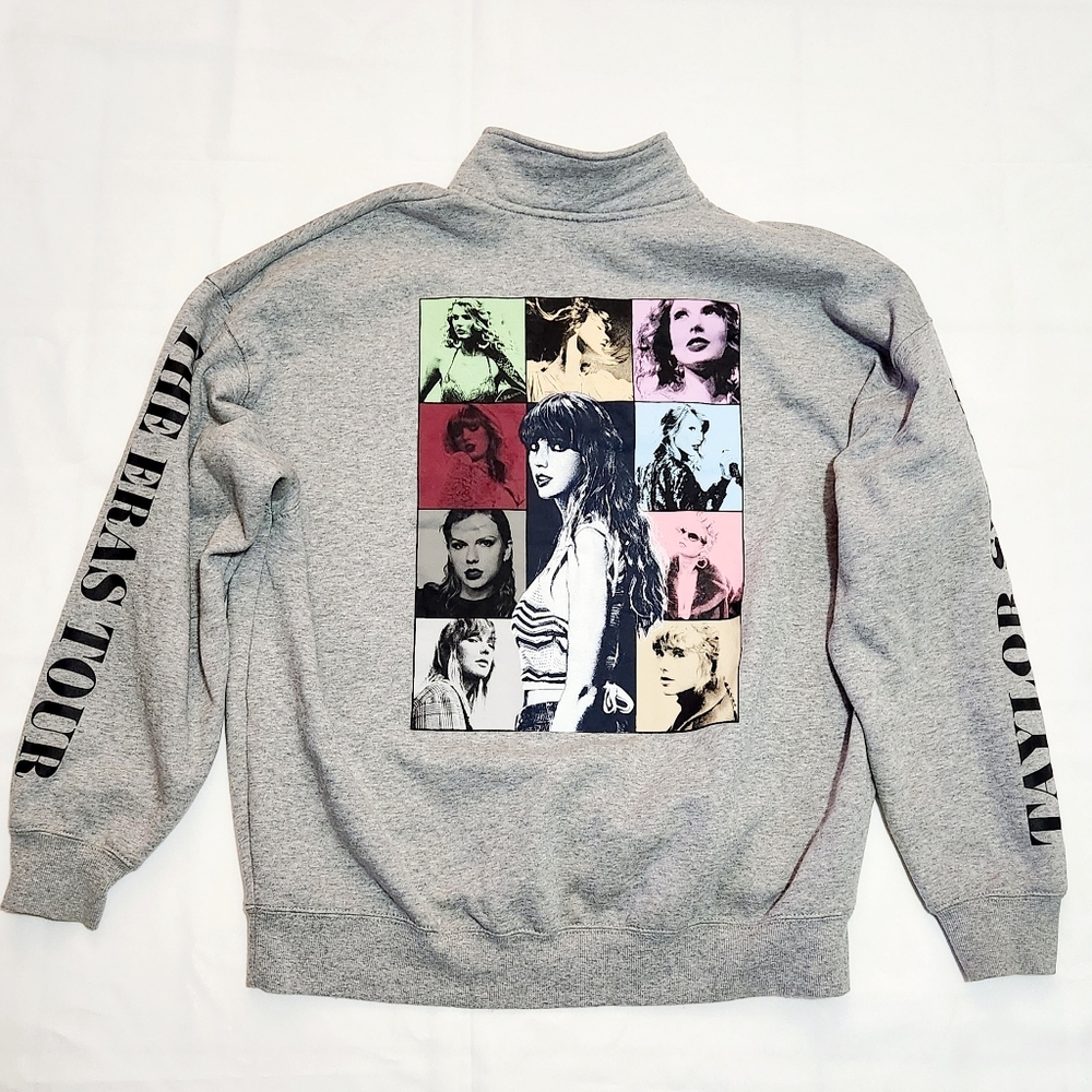 Taylor Swift Eras Tour 1/4 zip size Large - Picture 8 of 9